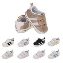 Baby Shoes Boys Sneaker Soft Sole Anti-Slip Crib Sports Shoe Walking Shoes Strap Toddler Soft Bottom Casual Shoes First Walkers 2024 - buy cheap