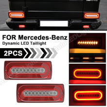 Conjunto de setas para benz g-class w463 g500 g550 g55 g63amg 90-18., kit de montagem dinâmicas led para luz traseira, farol de neblina e corrida. 2024 - compre barato