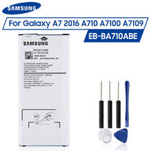 Original Samsung Battery EB-BA710ABE EB-BA710ABA For Samsung GALAXY A7 2016 A7100 A7109 A710 A710F Phone Battery 3300mAh 2024 - buy cheap