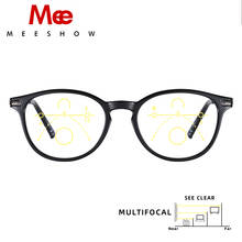 Meeshow óculos de leitura multifocal feminino, óculos elegante estilo retrô para europa, óculos de leitura com + 1.0 + 1.5 + 2.0 + 2.5 + 3.0 + 1932 2024 - compre barato