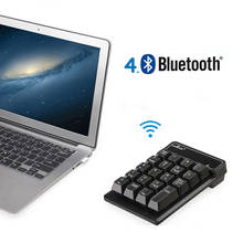 Teclado numérico inalámbrico para ordenador portátil XP7/8, teclado numérico de 19 teclas, Mini USB, 2,4G, Bluetooth, para tareas de contabilidad 2024 - compra barato