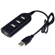 Adaptador de usb hub de alta velocidade, mini usb 2.0, 4 portas, divisor para pc, laptop, notebook, receptor, acessórios de periféricos de computador 2024 - compre barato