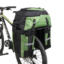 Rinoway bolsa de bicicleta 70l, 3 em 1, grande capacidade, prateleira, assento traseiro, saco de bagagem, cesta, ciclismo 2024 - compre barato