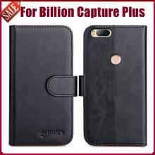 Hot! Billion Capture Plus Case 5.5" 6 Colors Flip Soft Leather Phone Wallet Cover Stand Function Case Credit Card Slots 2024 - buy cheap