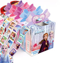 Оригинальные Disney Frozen 2 Elsa Anna съемные наклейки принцесса Скрапбукинг для детей Декор дневник украшение для ноутбука игрушечные наклейки 2024 - купить недорого