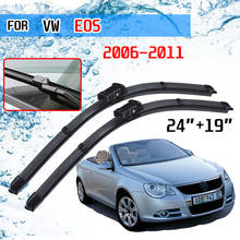 Для Volkswagen VW EOS 2006 2007 2008 2009 2010 2011 аксессуары переднего лобового стекла автомобиля стеклоочистителей кисти резак 2024 - купить недорого