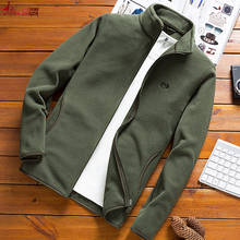 Streetwear Man Fleece Tactical Softshell Jacket outwear Windbreaker Thermal Sport male Tourism Mountain coats men Army jackets 2024 - купить недорого