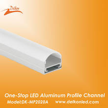 20*20mm Aluminum LED Channel 2M/6.6ft Surface Mounted Alu Profile for 8-16mm Width Strip Light 2024 - buy cheap