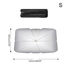 Parasol Protector de coche, Parasol para ventana frontal, protección solar, aislamiento térmico, accesorios para parabrisas 2024 - compra barato