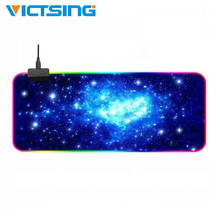 RGB Gaming Mouse Pad Backlit Colorful LED Lighting Mouse Pad Gamer Computer Soft Non-Slip Mousepads Mouse Pad Mice Mat 2024 - buy cheap