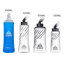 Collapsible Soft Flask Water Bottle for Hydration Pack ,Outdoor Sports Drinking 2024 - buy cheap