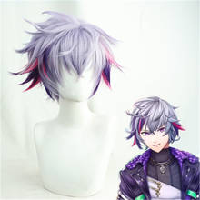 Vtuber Youtuber Hololive Fuwa Minato Cosplay Heat Resistant Synthetic Short Hair Wig Hallowen Party+ Free Wig Cap 2024 - buy cheap