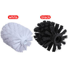 Universal Plastic Replacement Toilet Brush Head Holder White Black Clean Spare Tools Toiletborstel Home Bathroom Accessories 2024 - buy cheap