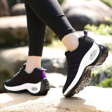 Big Size 35-42 Sport Shoes Women Sneakers Lace-up Non-slip Breathable Running Shoes Outdoor Comfortable Athletic Shoes Gym Shoes 2024 - buy cheap