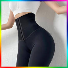 Mallas de compresión para Yoga para mujer, pantalones deportivos ajustados de cintura alta, Sexy, negro, para correr, ropa deportiva, 2021 2024 - compra barato