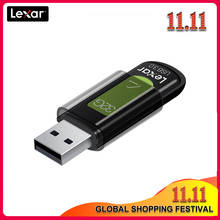 100% Original Lexar S57 USB 3.0 Flash Drive 32GB 64GB 128GB 256GB U Disk up to 150MB/s Memory Stick 256-bit AES Pendrive For PC 2024 - buy cheap