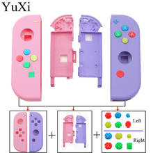 YuXi for Nintend Switch NS Joy Con Replacement Housing Shell Cover for NX JoyCons Controller shell Case Pink purple Light blue 2024 - buy cheap