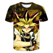 Yu Gi Oh 3D Print T-Shirt Anime Game Streetwear Men Women Fashion Oversized T Shirts Harajuku Tees Tops Hip Hop Clothes 2024 - buy cheap