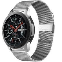 Correa de reloj de 20/22mm para Samsung Galaxy watch 3/ Active 2, pulsera milanesa, Amazfit gts2/pace, Huawei GT/2-pro, 42mm y 46mm 2024 - compra barato