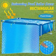 Swimming Pool Cover For Solar Pool Cover Protector Foot Above Ground Blue Protection Swimming Pool 260cm X 160cm Pool Cover 2024 - buy cheap