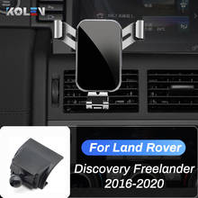 Suporte automotivo para celular, land rover discovery, freelander f 2005-2012, gravity stand, acessórios de navegação, saída de ar 2024 - compre barato