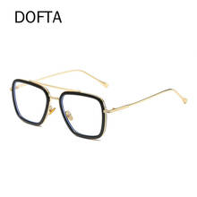 DOFTA-Montura de gafas de aleación para hombre, gafas cuadradas graduadas para miopía, montura óptica completa, 5352 2024 - compra barato