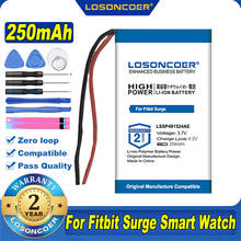100% Original LOSONCOER LSSP491524AE 250mAh Watch Battery For Fitbit Surge Smart Watch 2024 - buy cheap