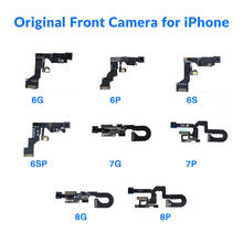 Cámara frontal Original para iPhone 5 SE, 5S, 5C, 6, 6Plus, 6S, 6S Plus, 7, 7Plus, 8, 8Plus, X, XR, Cable flexible de repuesto 2024 - compra barato