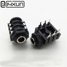 EClyxun-conector hembra para micrófono de Audio estéreo, 1 unidad, 6,35mm/6,35, 6P/6PIN 2024 - compra barato