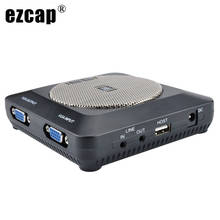 Ezcap289 1080P HDMI Lecture Recorder VGA Video Capture Built-in Microphone Mic TO Record Lecture Lessons Conference to USB Disk 2024 - buy cheap