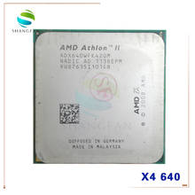 Четырехъядерный процессор AMD Athlon X4 640, X4-640, 3 ГГц, ADX640WFK42GM 95 Вт, разъем AM3 938pin 2024 - купить недорого
