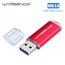 WANSENDA High Speed Usb Flash Drive Metal Pen Drive 256GB 128GB 64GB 32GB 16GB 8GB Pendrive Thumbdrive USB 3.0 Memory Stick 2024 - buy cheap