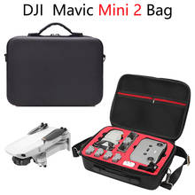 DJI Mavic Mini 2 Storage Box Carrying Bag PU Portable Storage Box Handheld Bag for DJI Mavic Mini 2 Accessories 2024 - buy cheap