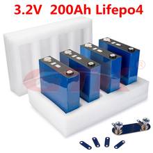 4pcs GTK 3.2V 200Ah Lifepo4 lithium battery 2C discharge for 12v 24v 48v olar energy system EV RV UPS home battery pack diy 2024 - buy cheap