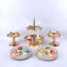 Mirror new  cake stand cupcake tray cake tools home decoration dessert table decorating party suppliers  Wedding Display 2024 - buy cheap