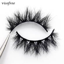 Visofree 3D Mink Eyelashes Fluffy Dramatic Eyelashes Makeup Wispy Mink Lashes Natural Long False Eyelashes Thick Fake Lashes 2024 - buy cheap