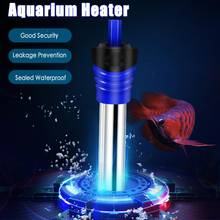 50W/100W/200W/300W/500W Submersible Aquarium Heater Stainless Steel Fish Tank Temperature Thermostat Heating Rod Power Saving 2024 - buy cheap