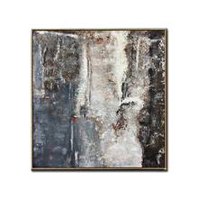 Beautiful Cold Tonal Abstract Oil Painting Of Modern Art 100% Handpainted Wall Art Home Decor Picture  Modern  On Canvas Unframe 2024 - buy cheap