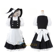 Disfraz de Anime Marisa Kirisame para mujer, disfraz de Touhou Project, para Halloween 2024 - compra barato