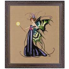 August Peridot Fairy cross stitch kit fairy design 14ct 11ct linen flaxen canvas cotton silk embroidery DIY needlework 2024 - buy cheap