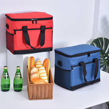 Bolsas refrigeradoras de gran capacidad, paquete de aislamiento térmico Oxford, contenedor portátil impermeable para mantener la comida fresca, Picnic, MD0312 2024 - compra barato