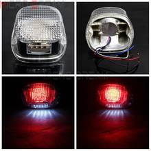 Motorbike LED Tail Brake Light Clear Lens Stop Lamp For Harley Sportster XL Dyna Touring FLHR / FLHTC Motorcycle Taillights 2024 - buy cheap