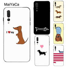 MaiYaCa-Funda de perro salchicha para Huawei Honor 20 7A Pro 10i 8X 9X 9 10 Lite 7C 8A 8C 8S Y9 Y6 Y7 2019 Nova 5T 2024 - compra barato