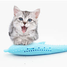 Pet Cat Self-Cleaning Toothbrush With Catnip Toy Pet Silicone Molar Stick Teeth Cleaning Toy For Cats Kitten Kitty Supplies 2024 - buy cheap