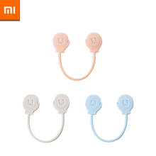 Xiaomi-Correa de almacenamiento magnética multifunción, organizador de cables, 3 colores mezclados, silicona Simple para cable de comida, hogar inteligente, 3 uds. 2024 - compra barato