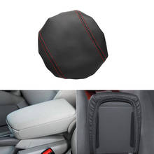Car styling Microfiber Leather Interior Center Control Lid Armrest Box Cover Trim For Audi A4 2003 2004 2005 2006 2007 2008 2024 - buy cheap