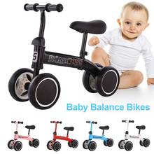 Brinquedo de equilíbrio para bebês, bicicleta, andador, presente para crianças de 1-3 anos, aprendizado, scooter 2024 - compre barato