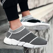 Shoes Men Casual Flat Sneakers Brand Breathable Fashion Mesh Man Trainers Shoes Outdoor Trend Lightweight Non-slip Walking Shoes 2024 - buy cheap