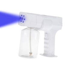 600ML Disinfection Blue Light Nano Steam Gun Hair Spray Machine Ultra Fine Aerosol Water Mist Trigger Sprayer 2024 - buy cheap