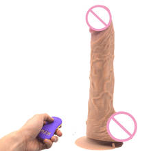 Soft Dildo Vibrator Sex Toy For Female G spot Stimulation Women Masturbation big suction cup dildo Vibrating Artificial Penis 2024 - buy cheap